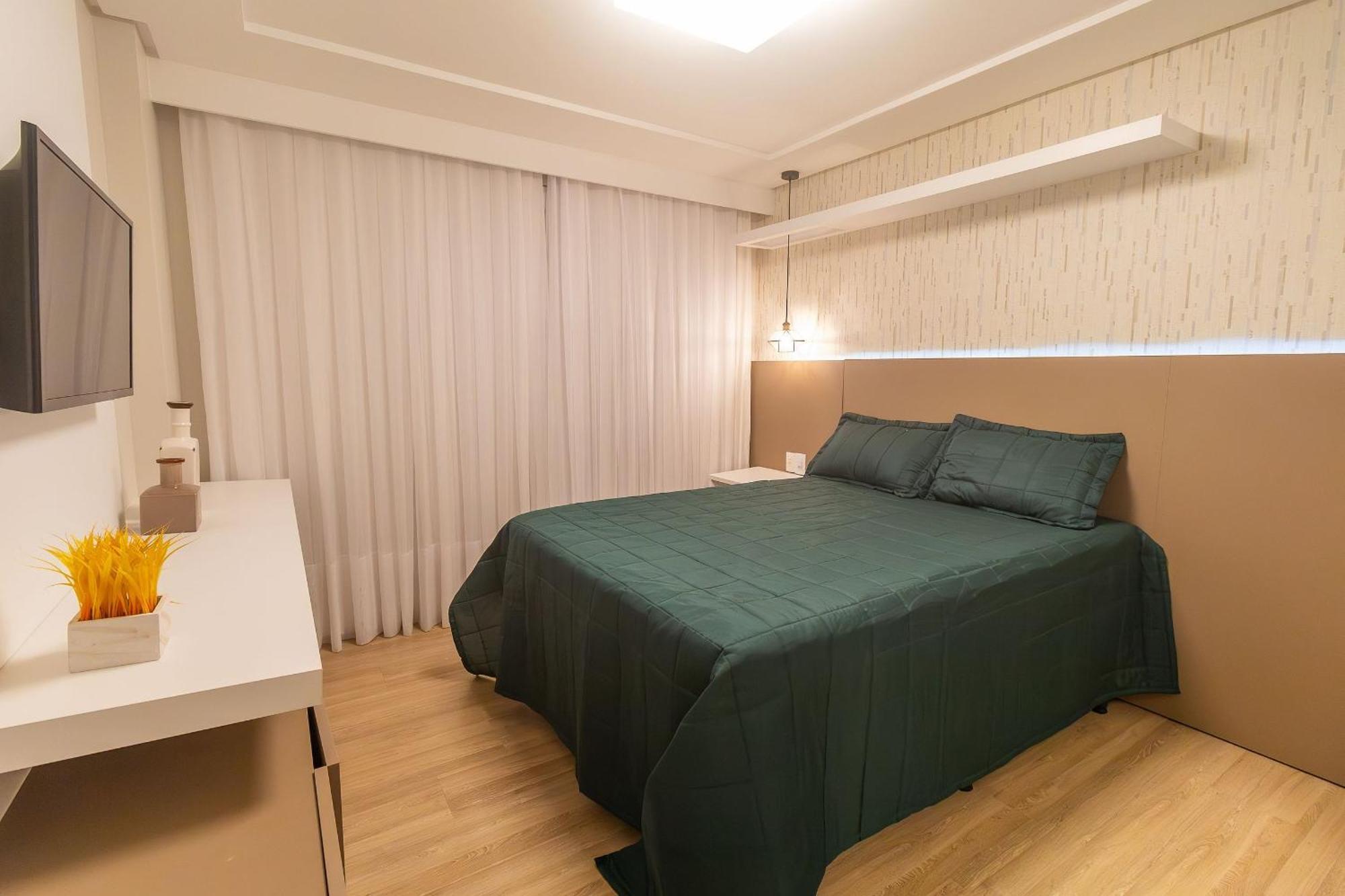 Varandas Do Atlantico 101A - Excelente Apartamento Em Condominio De Luxo A Beira Mar - Piscina Climatizada - Academia - Bombinhas Exterior photo