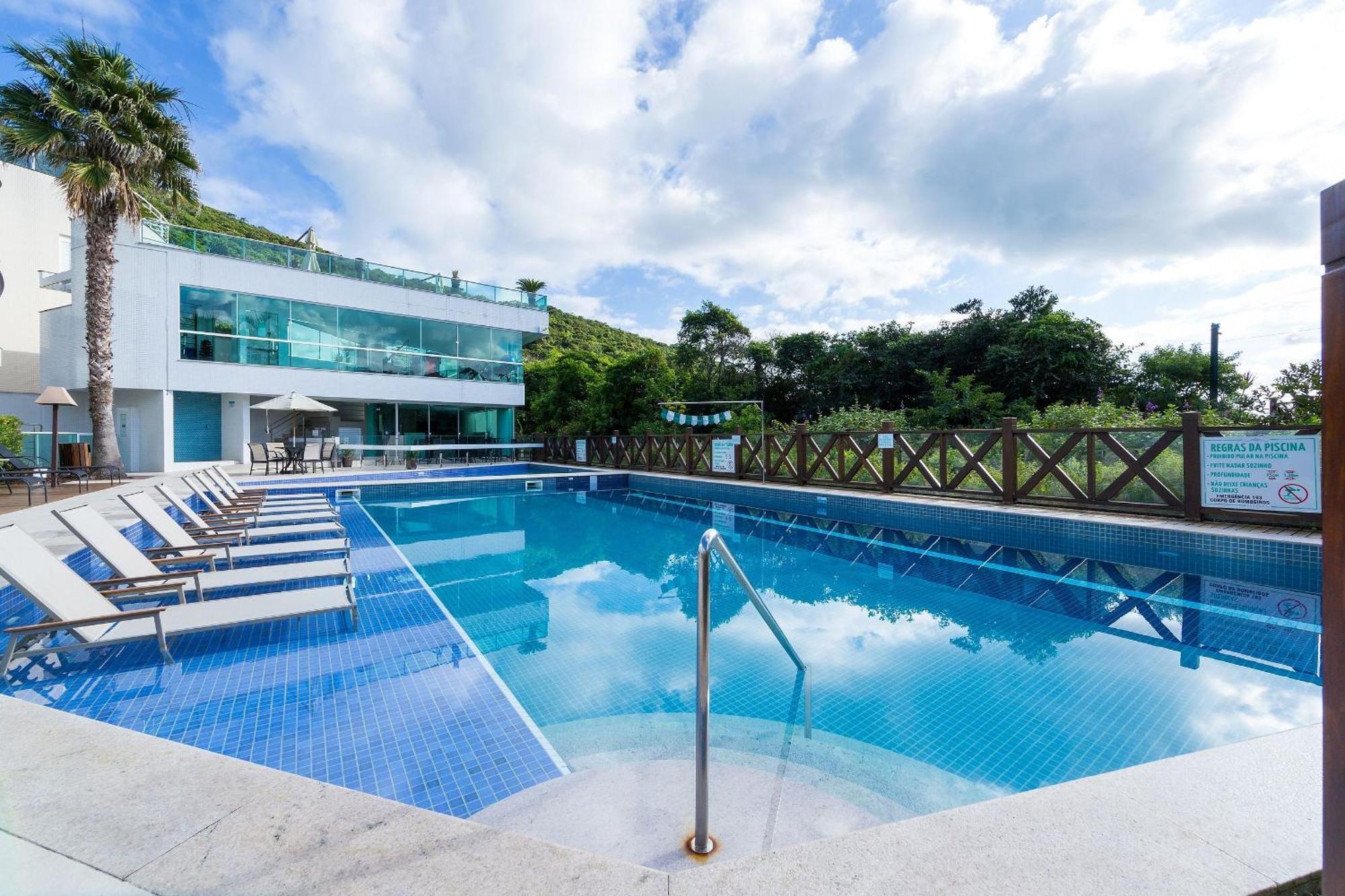 Varandas Do Atlantico 101A - Excelente Apartamento Em Condominio De Luxo A Beira Mar - Piscina Climatizada - Academia - Bombinhas Exterior photo