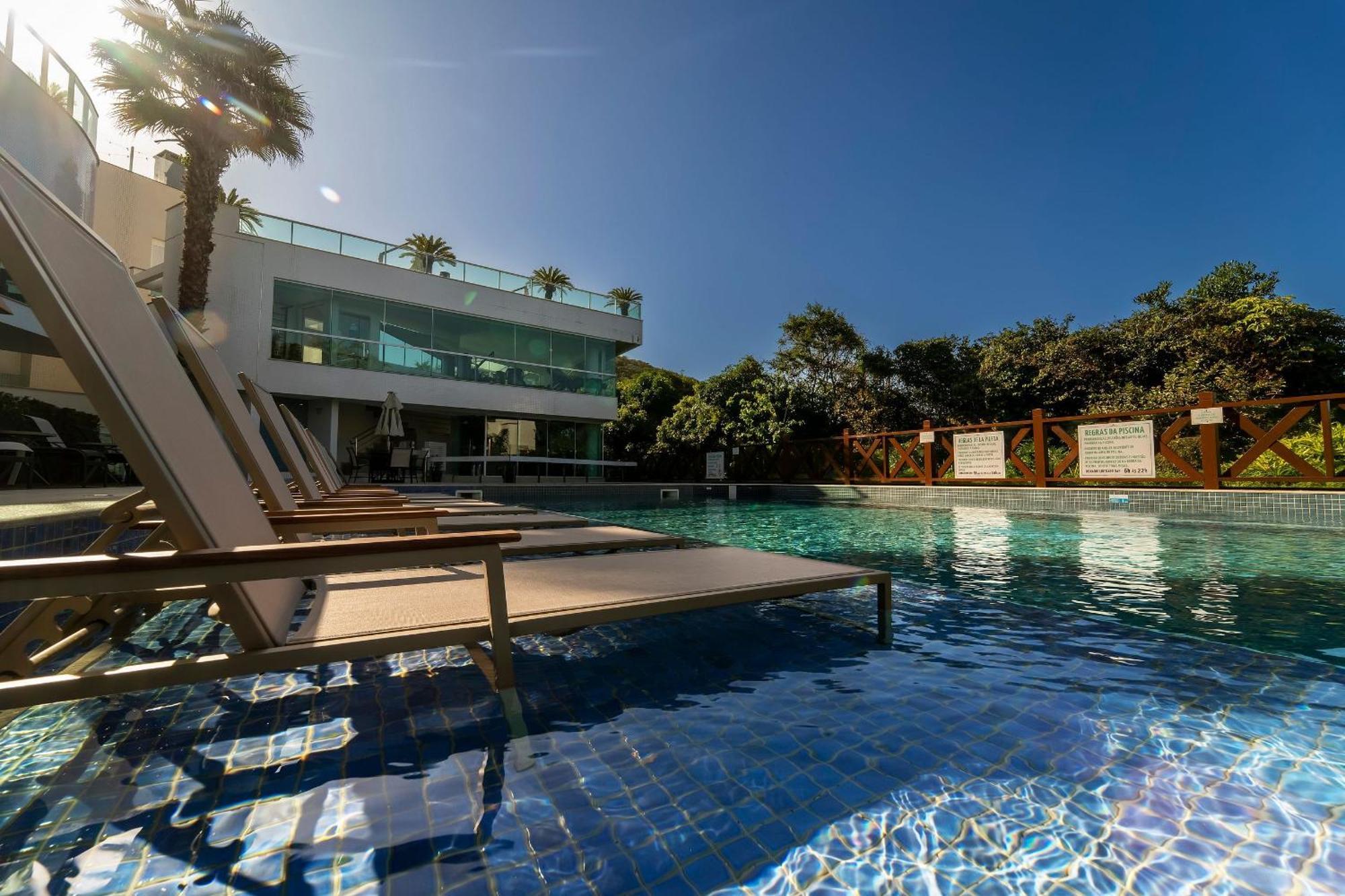 Varandas Do Atlantico 101A - Excelente Apartamento Em Condominio De Luxo A Beira Mar - Piscina Climatizada - Academia - Bombinhas Exterior photo